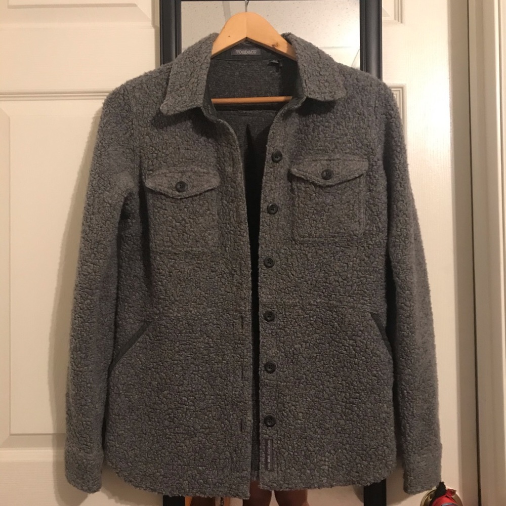 Toad and Co shirt jacket